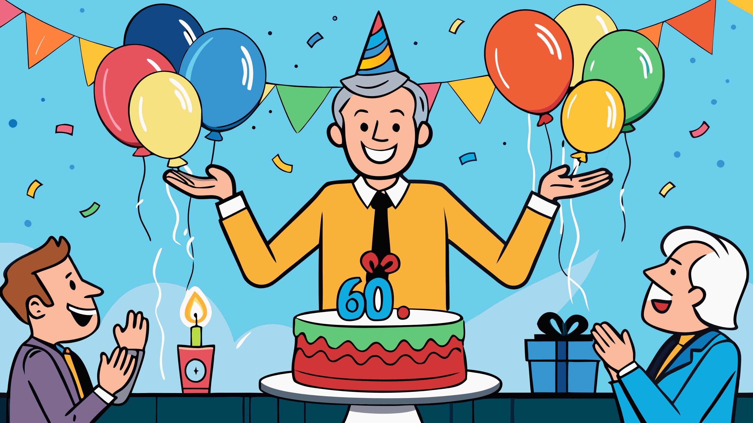 Поздравление с юбилеем 60 лет мужчине